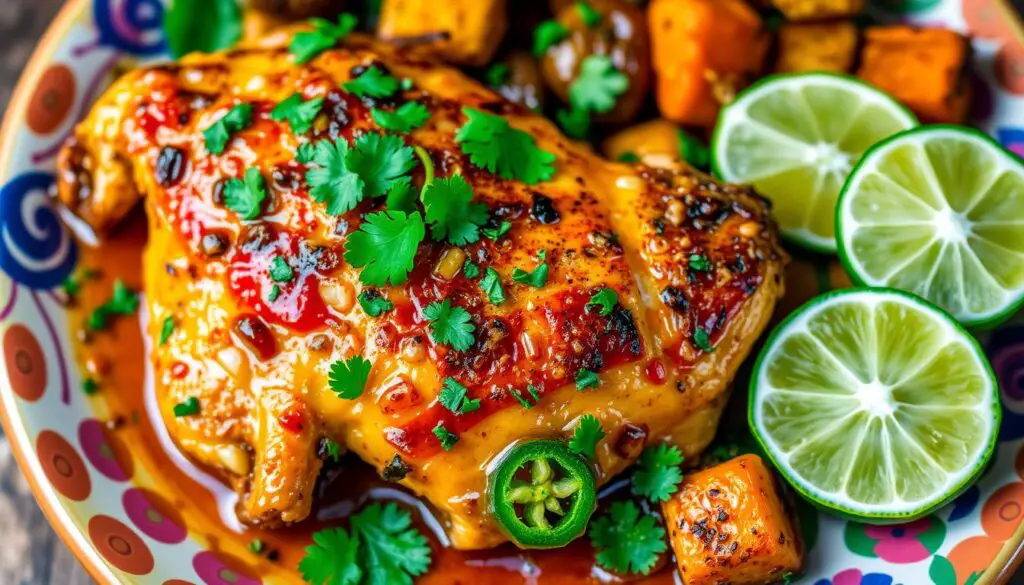 Mexican-inspired chicken dish