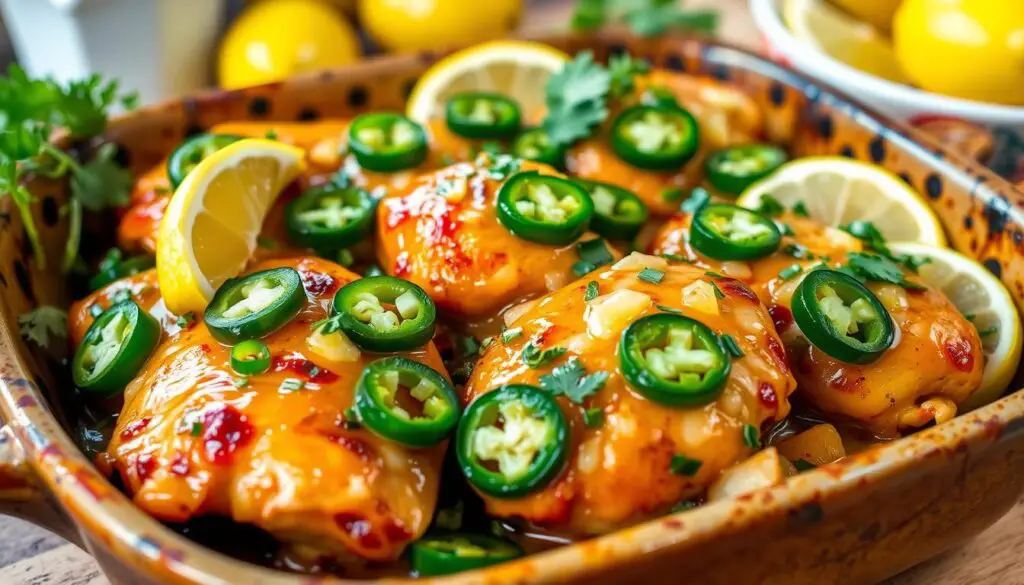 Zesty Lime Jalapeño Chicken Bake